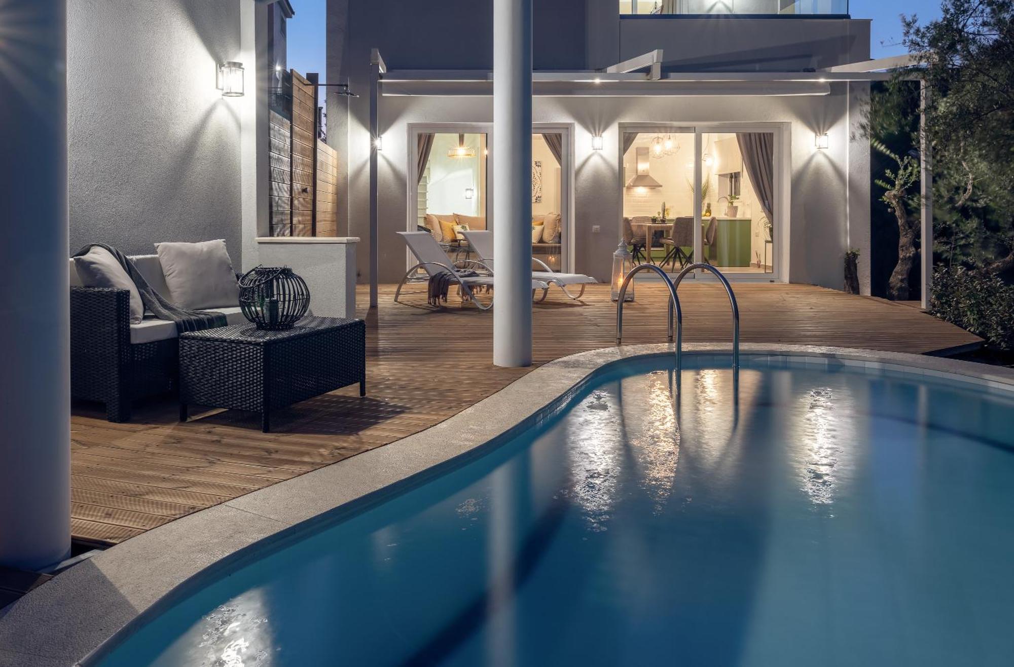 Chris & Jo Villas, Enchanting Escapes, With Heated Pools & Seaviews By Thinkvilla Закинтос Экстерьер фото