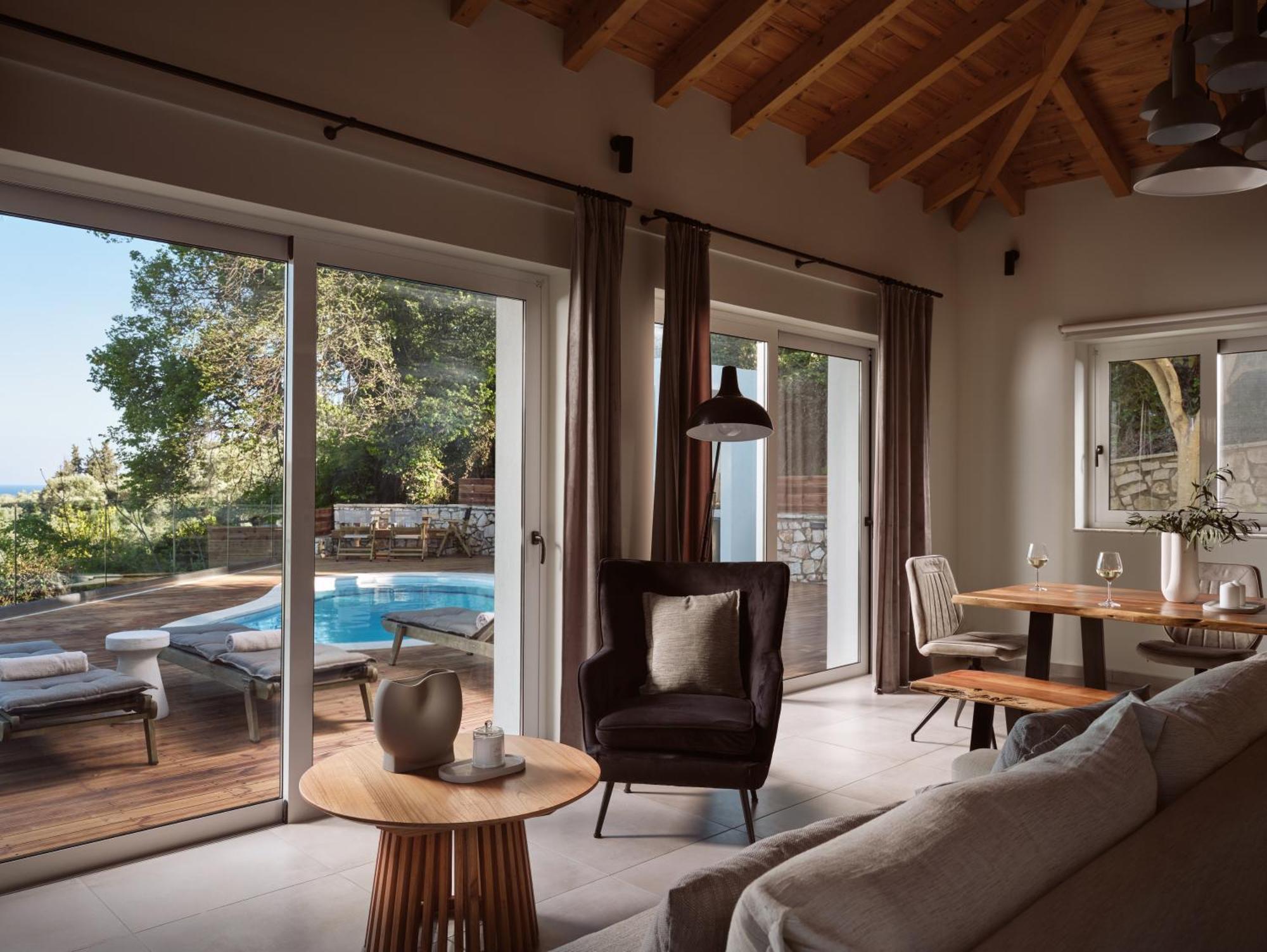 Chris & Jo Villas, Enchanting Escapes, With Heated Pools & Seaviews By Thinkvilla Закинтос Экстерьер фото